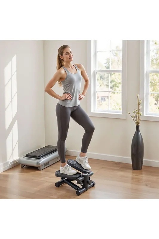 Hydraulic Stepper with Adjustable Stride and LED Display - H&O Direct