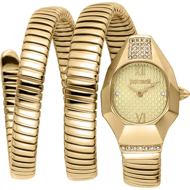 JC1L397M0035 Signature Snake 24mm Quartz Watch - Just Cavalli