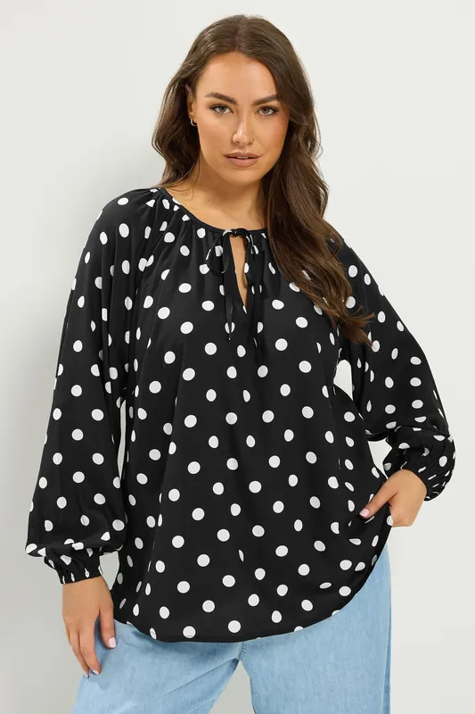 Polka Dot Blouse - Yours