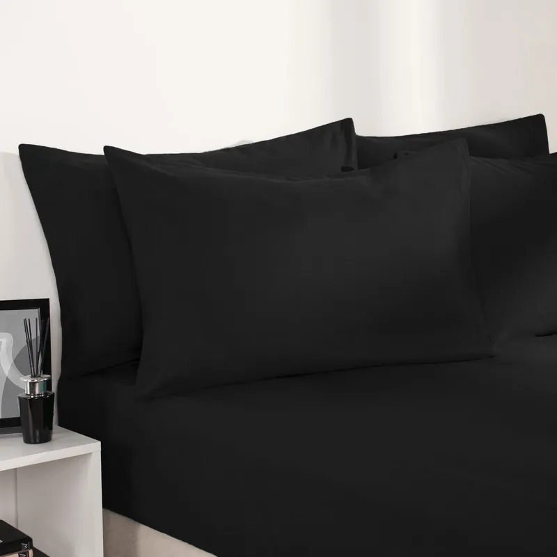Plain Dyed Non-Iron Fitted Bed Sheet