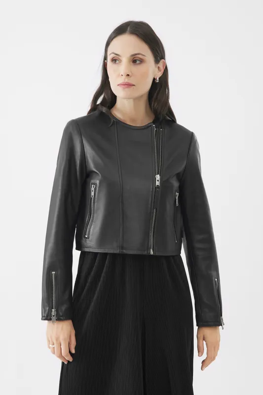 Real Leather Bella Zip Through - Bolongaro Trevor
