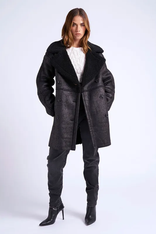 Mid Length Bonded Coat - Urban Bliss
