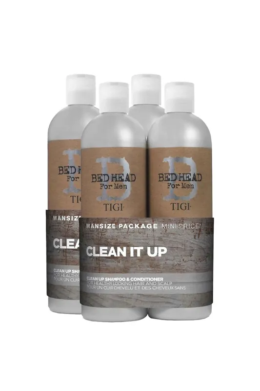 Clean It Up 'Shampoo & Conditioner' for Men Duo 750ml 2pk - Tigi