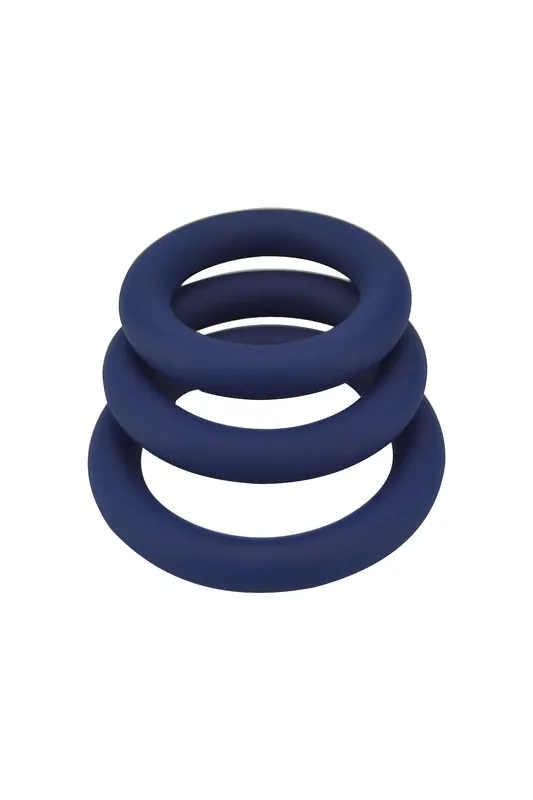 Thick Silicone Love Rings 3 Pack - Loving Joy