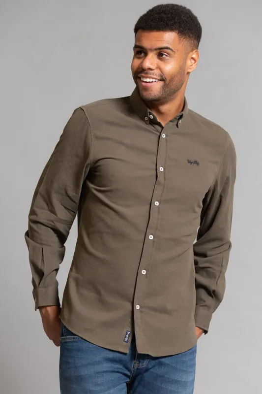 Cotton Oxford Long Sleeve Shirt - Tokyo Laundry
