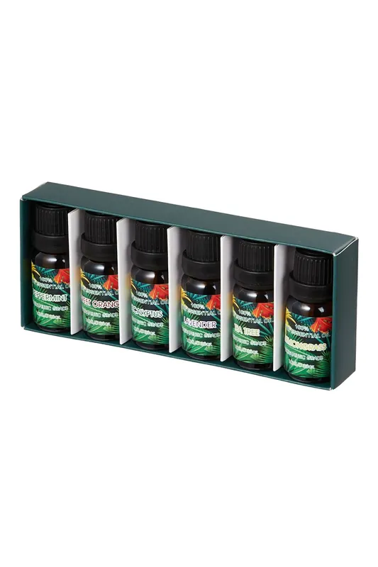 6Pcs Aromatherapy Diffuser Scented Essential Oil Set - H&O Direct