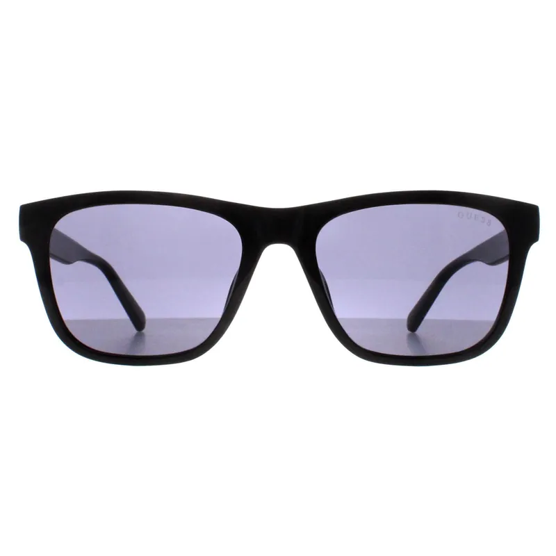 Square Shiny Black Smoke Grey GU6971 - Guess