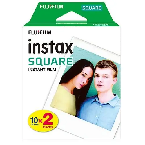 Square Film Twin Pack - 2x 10 Shots