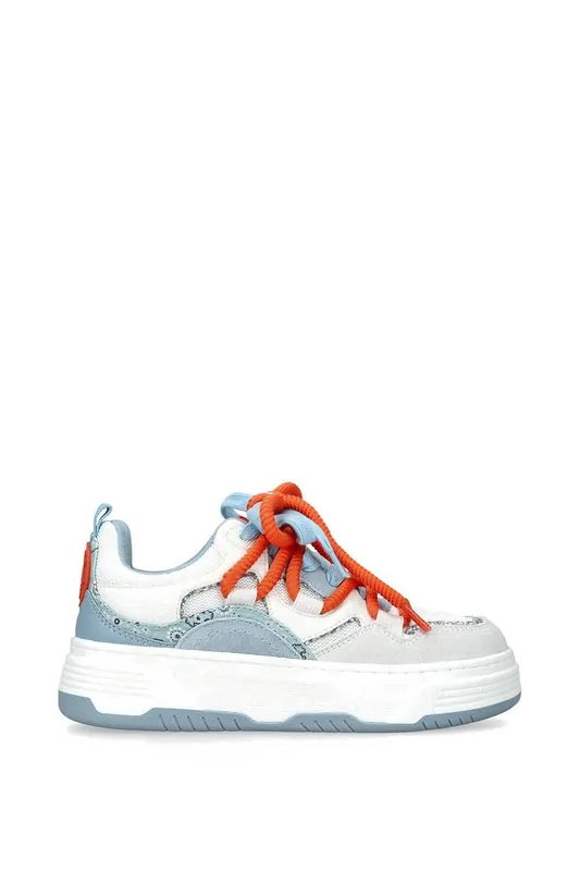 Brouhaha Blue' Fabric Trainers - STEVE MADDEN