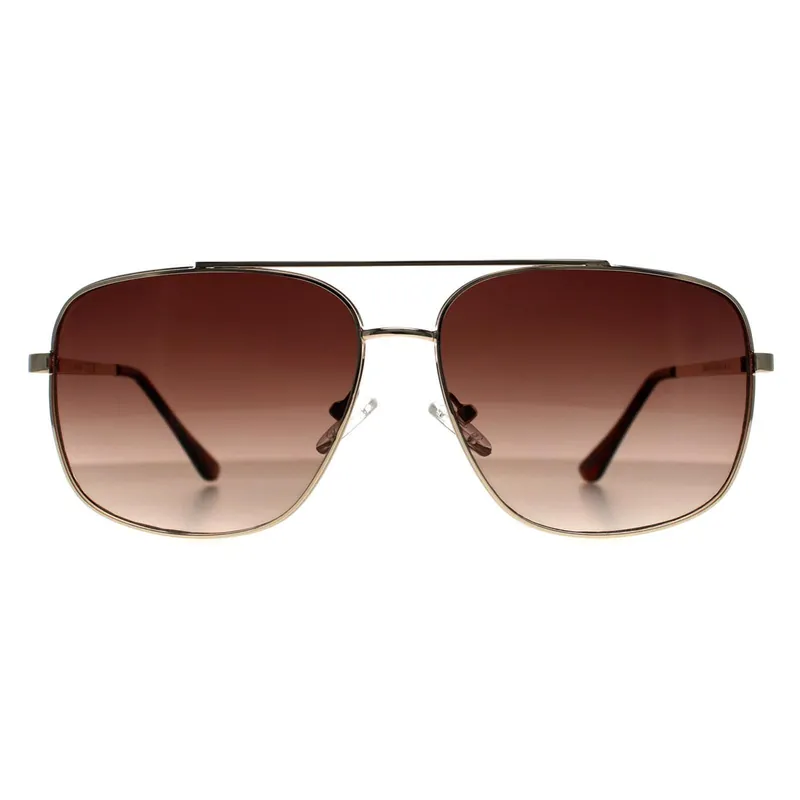 Aviator Gold Brown Gradient GF0207 - Guess