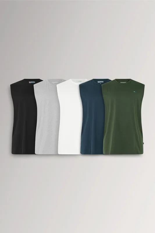 5 Pack Muscle Vests - BadRhino