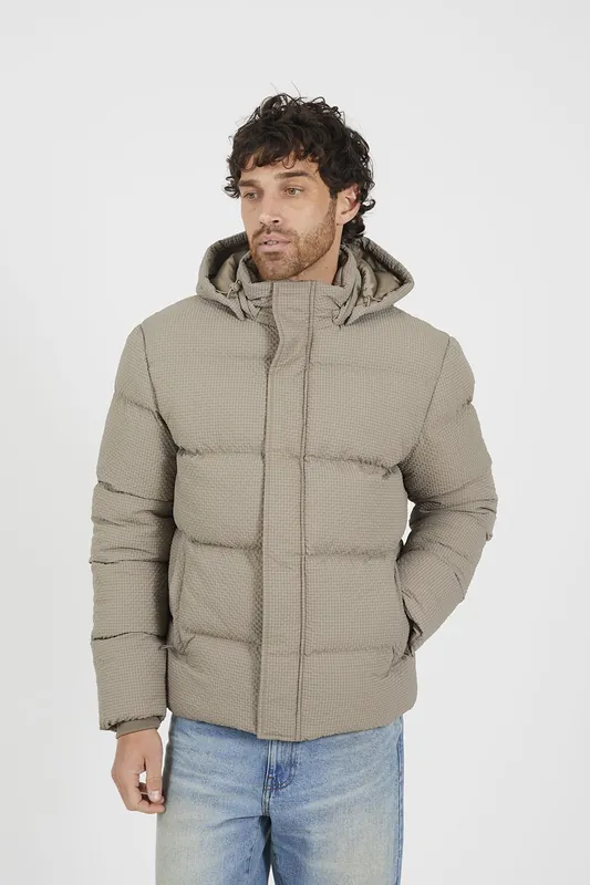 Hooded Padded Jacket - Brave Soul
