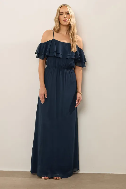 Tall Ruffle Front Maxi Dress - Long Tall Sally