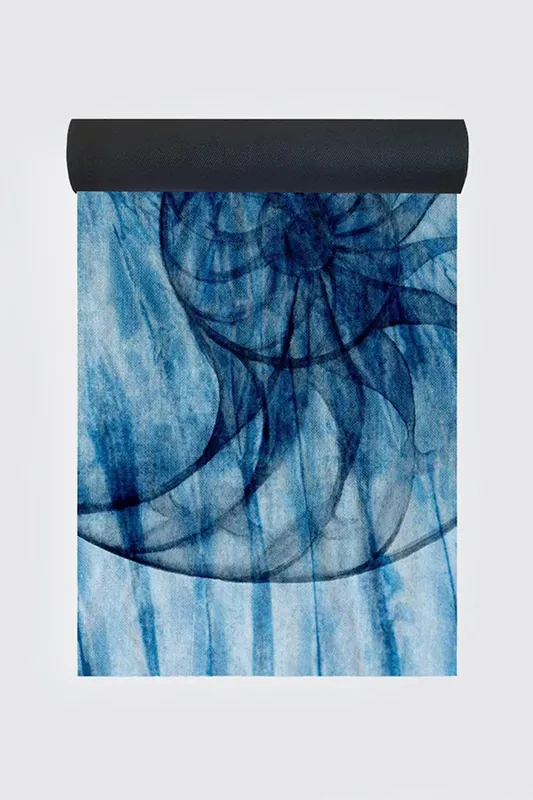 Vegan Suede Microfiber SeaShell Yoga Mat 4mm - Yoga Studio