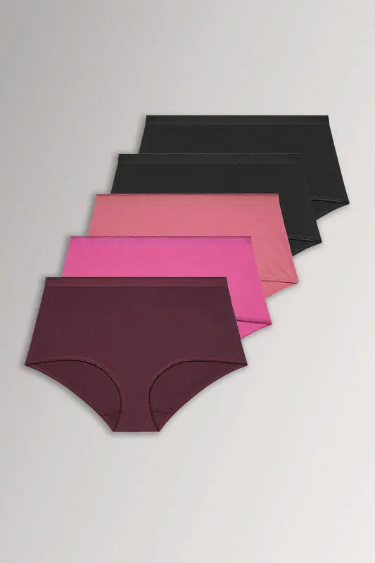 5 Pack Full Briefs - Yours