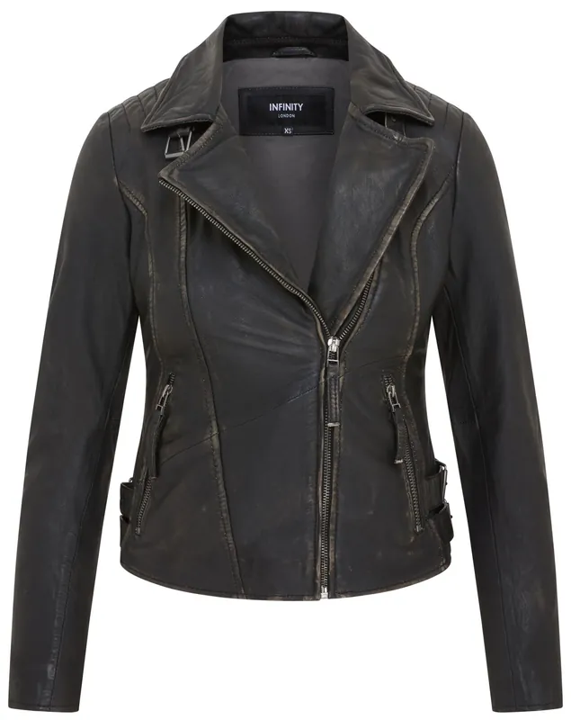 Leather Brando Biker Jacket - Finnsnes