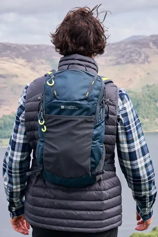 Inca Backpack with Adjustable Chest Straps Sports Rucksack - Mountain Warehouse