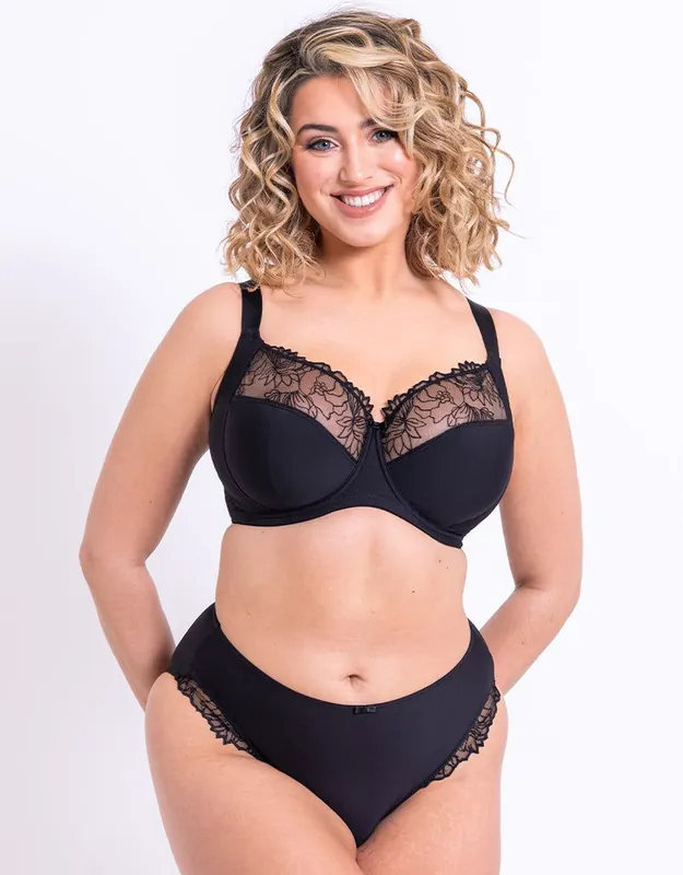 Emilie Side Support Bra Full Cup Underwired - Flirtelle