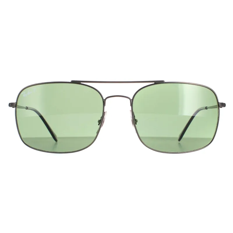 Aviator Gunmetal Green Polarized RB3611 - Ray-Ban