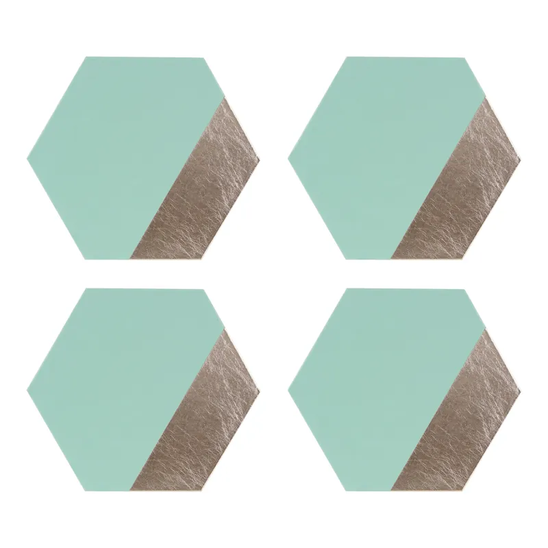 Geome Dipped Hexagonal Placements - Orsina