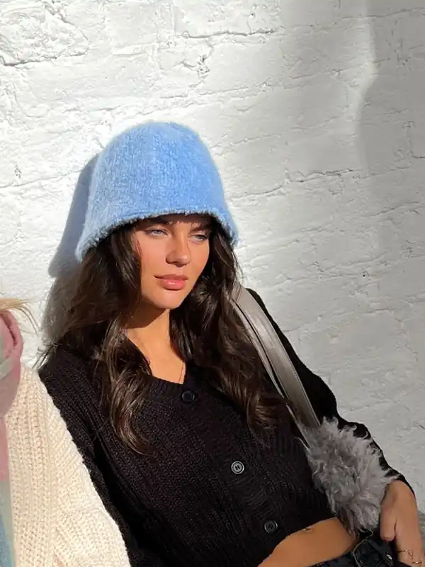 Soft Bucket Hat in Blue - SVNX