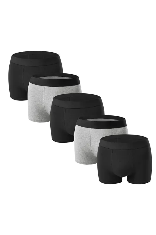 5Pcs Cotton Boxer Briefs Set - MODISHION