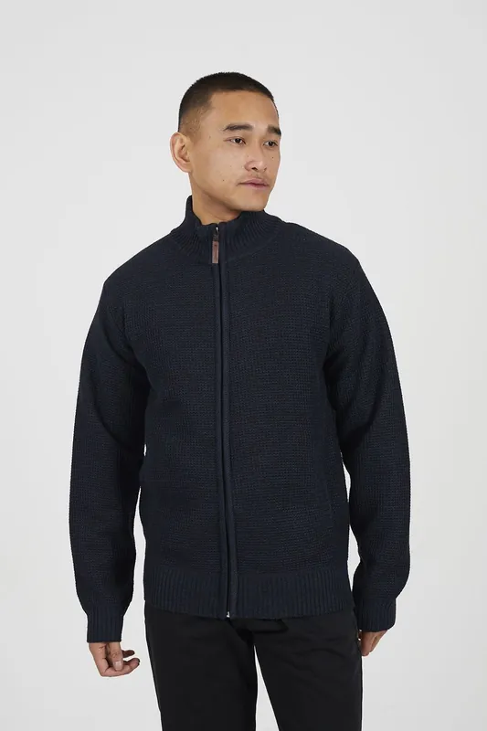 Funnel Neck Jumper with Fleece Lining - Brave Soul