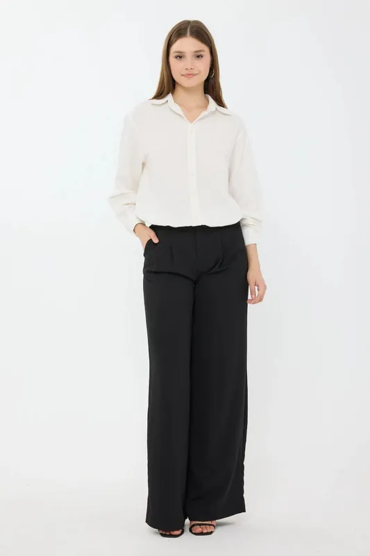 Buttoned Long Sleeve Relaxed Shirt - Hiccup