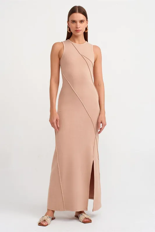 Women's Sleeveless Bodycon Maxi Dress - Dilvin