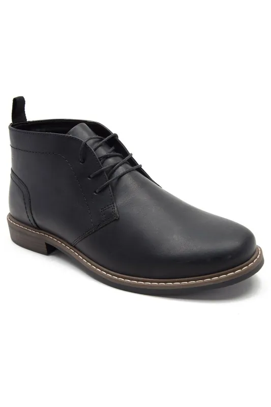 Dallas' Desert Chukka Leather Ankle Boots - Thomas Crick
