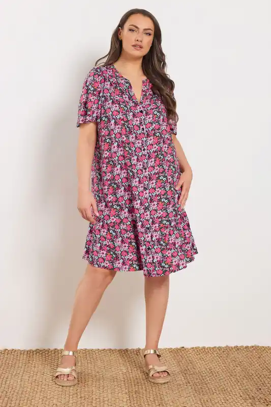 Floral Smock Dress - Yours