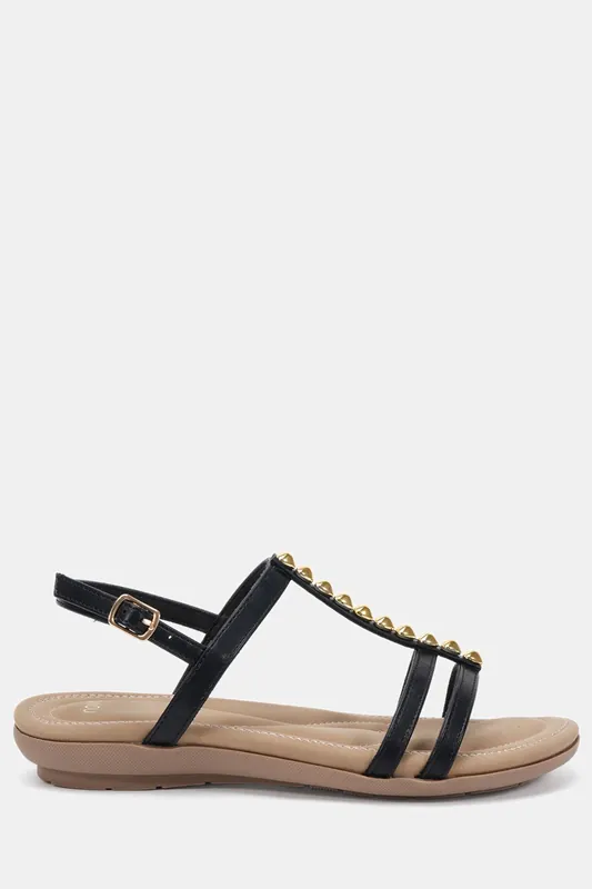 Tilly' Embellished Padded Sandal - Novo