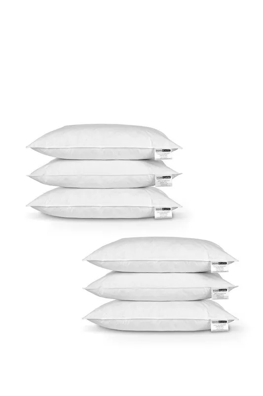 Duck Feather Pillow x 6 - Homescapes