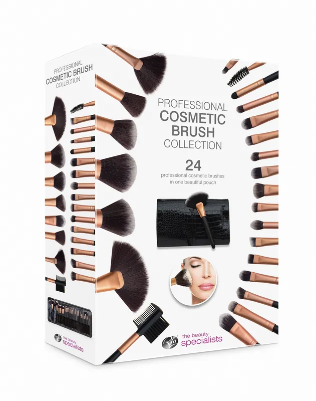 24 Piece Professional Cosmetic Make Up Brush Set - Rio