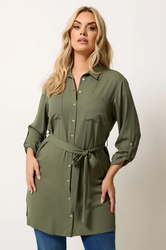 Belted Tunic Shirt - Yours