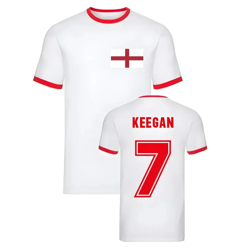 Mens Kevin Keegan Ringer Tee - England