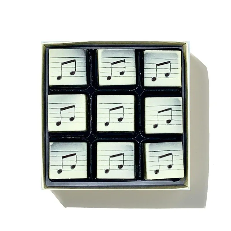 Chocolate Musical Notes - CHOC ON CHOC