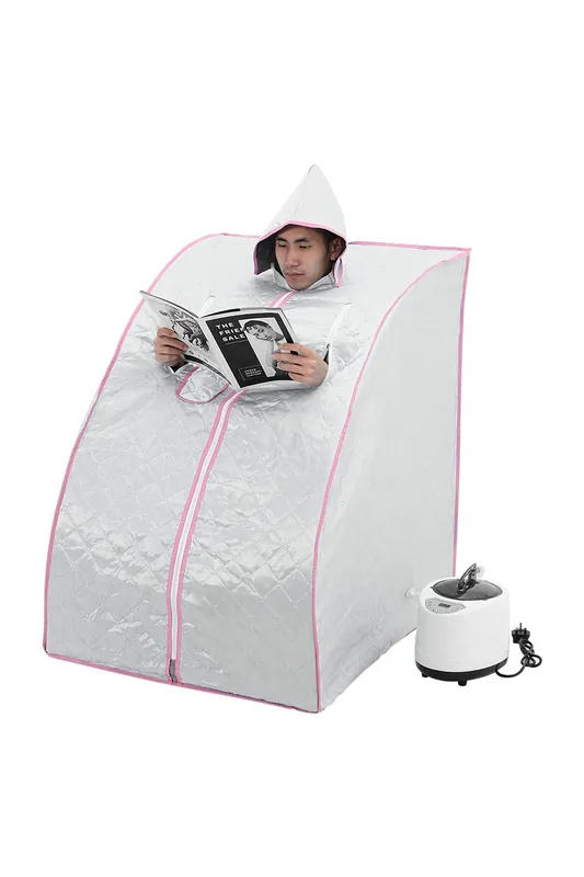 Portable Sauna Tent With Chair Realxing Body Sauna Steam Home Spa - SHEONLY