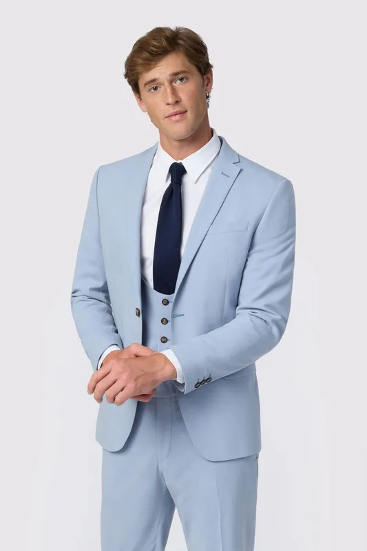 Cloud Blue Slim Jacket - Antique Rogue