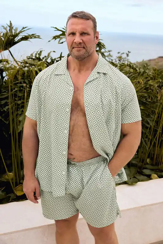 Geometric Swim Shorts - BadRhino