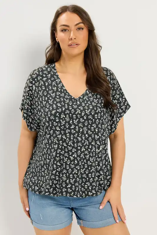 Elasticated Hem T-Shirt