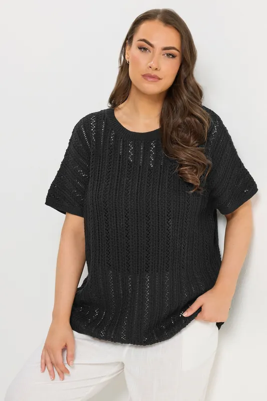 Boxy Knitted Top - Yours