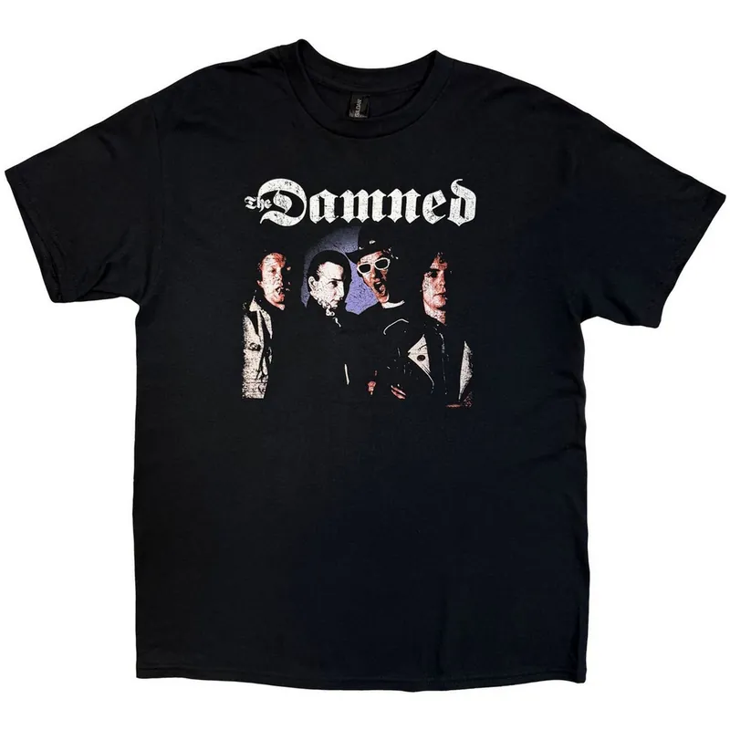 UK & EU Tour 24 Band Photo Back Print T-Shirt