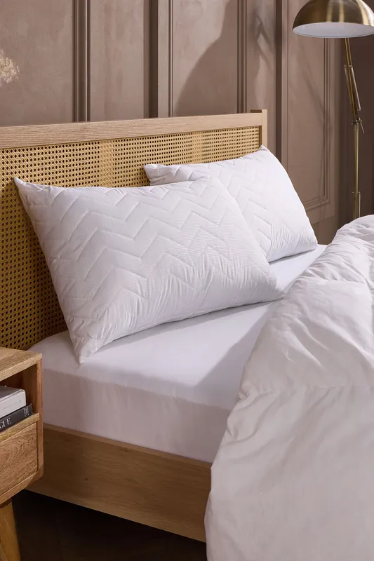 Snuggledown Scandi Rebound Pillow, Firm Support, 2 Pack