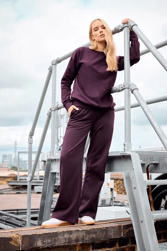Tall Wide Leg Joggers - Long Tall Sally
