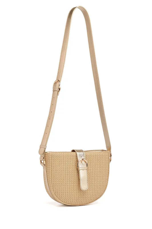 AMALFI Buckle Cross Body Bag - Novo