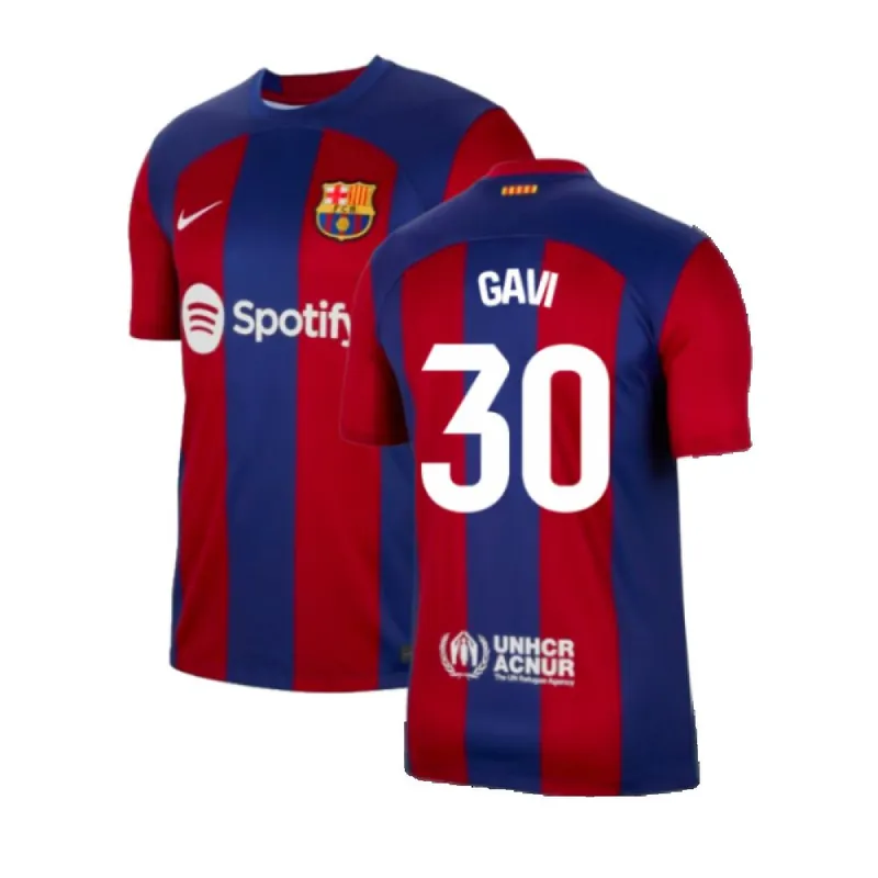 Mens 2023 - 2024 Home Shirt - Gavi 30