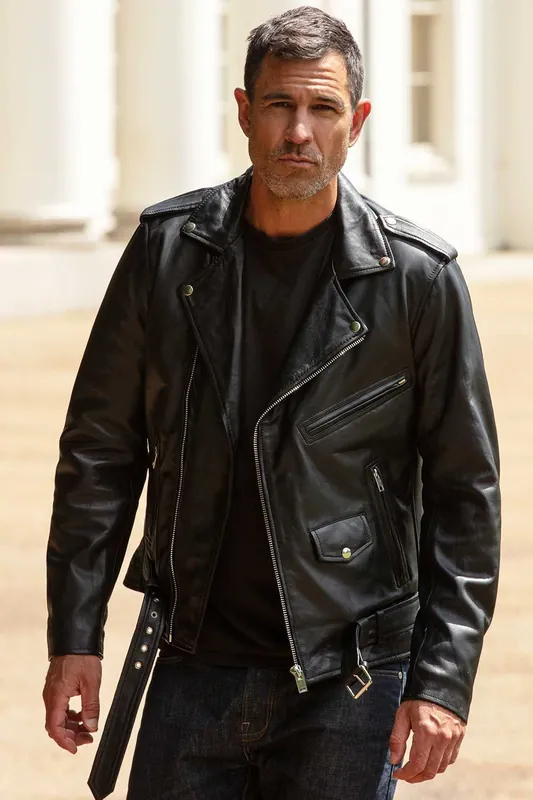 Hayden' Real Leather Fashion Biker Jacket - Ashwood Leather