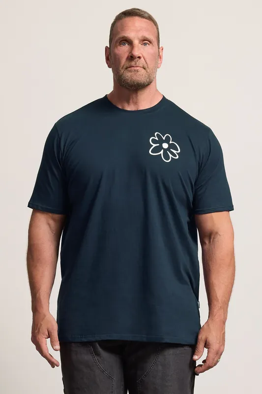Extra Long Graphic T-Shirt