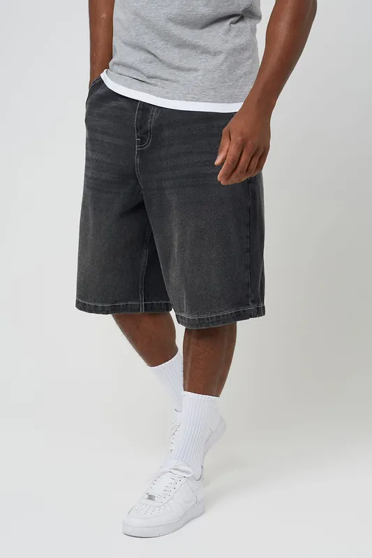 Loose Fit Denim Shorts - Brave Soul